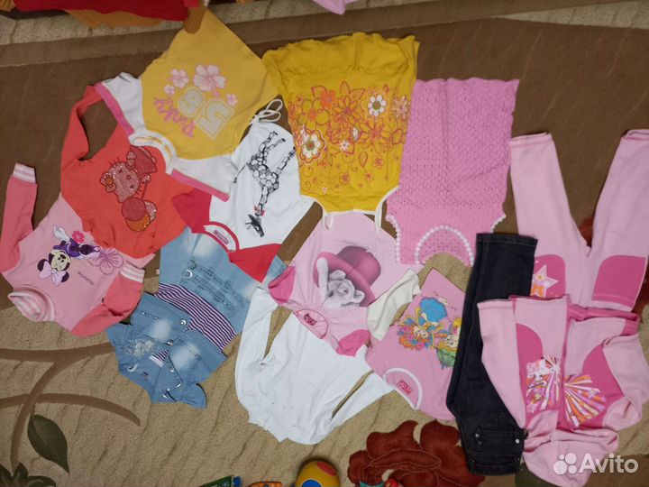 Вещи пакетом на девочку 104
