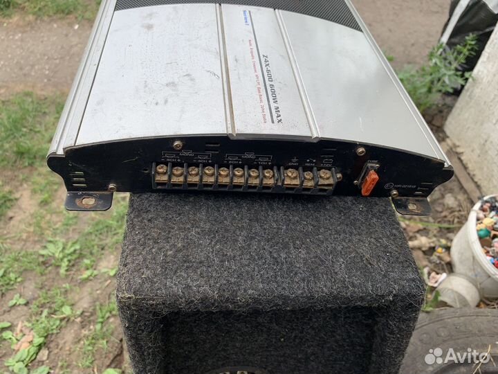 Автомобильный усилитель 4 канала SPL