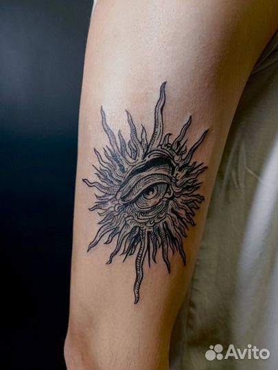 Тату в студии. Качественно. Пленка в подарок