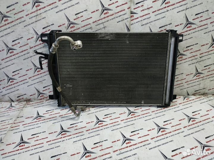 Радиатор кондиционера w204 Mercedes
