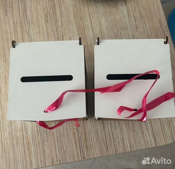 Свадебные коробки мальчик девочка