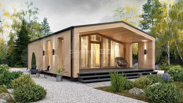 Дом 70 м² на участке 26 сот.