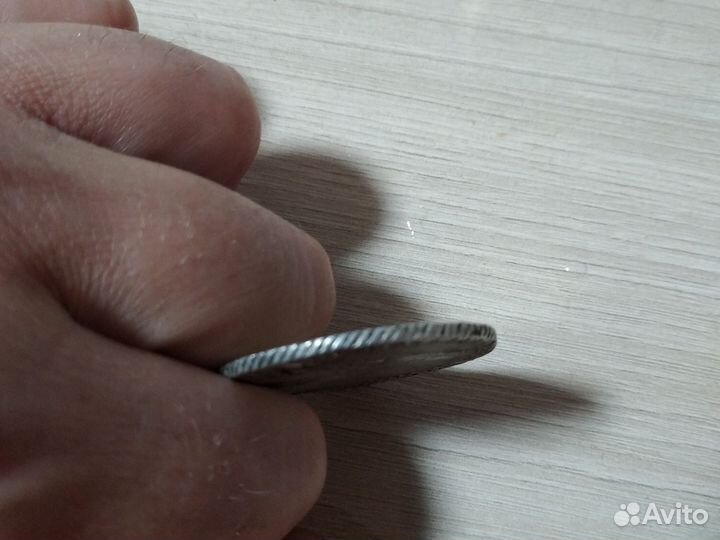 Монета, серебро 24 грамма