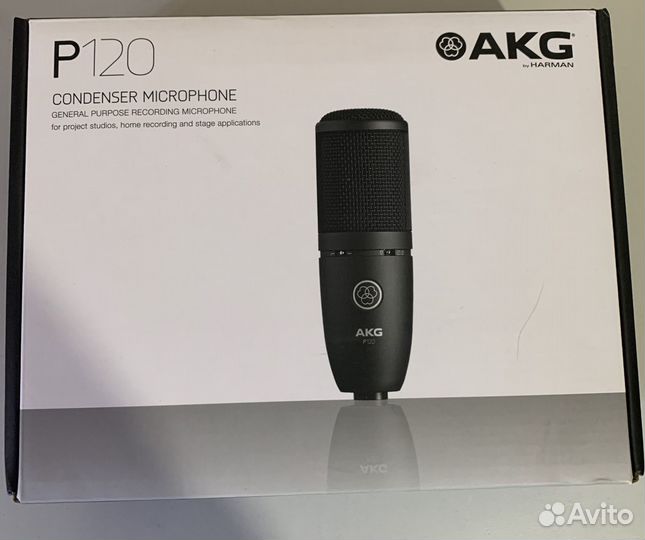 Студийный микрофон akg p120