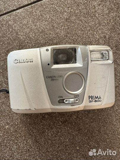 Плёночный фотоаппарат canon prima
