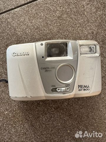 Плёночный фотоаппарат canon prima