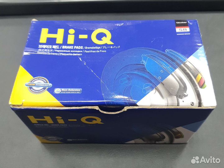 Колодки тормозные передние Renault Logan