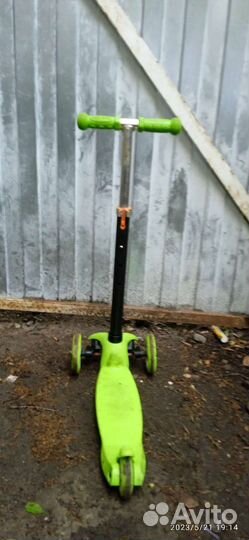 Самокат детский трехколесный