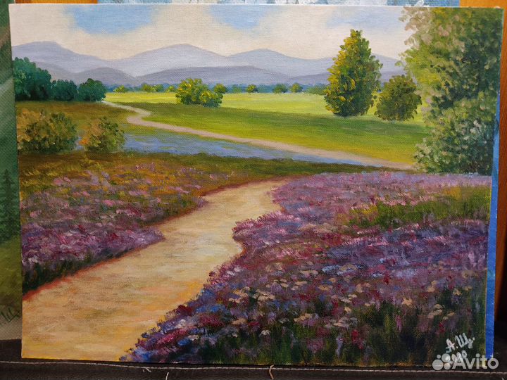 Картины маслом (смотрите фото)