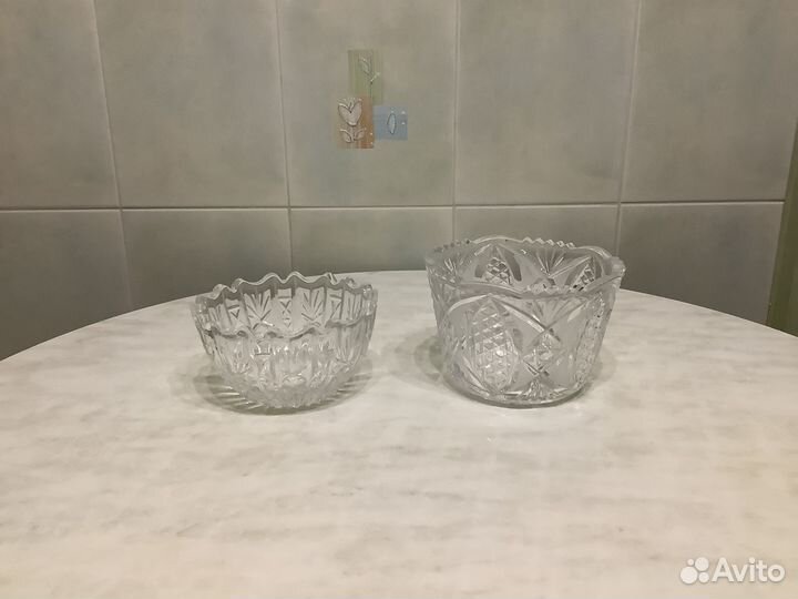 Ваза хрустальная СССР