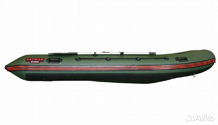 Лодка пвх Кайман N-330 (пайол 9 мм.) зеленый