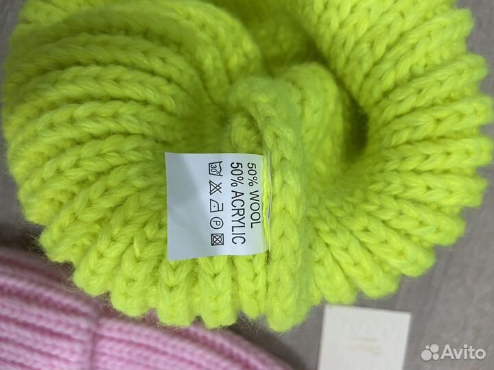 Шапка женская зимняя шерстяная