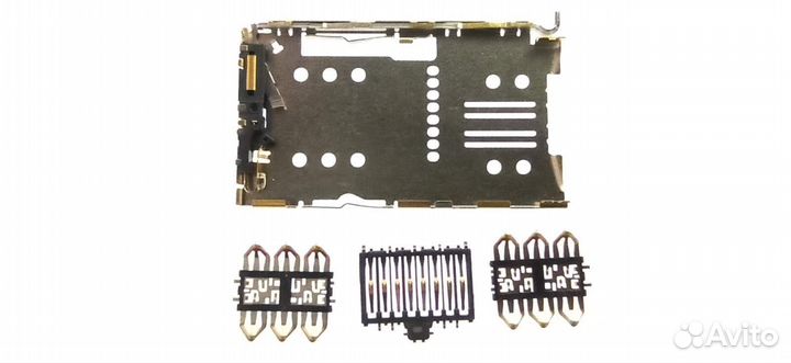 Разъем для sim-карты + MicroSD для Meizu M2 mini