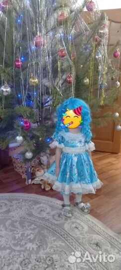 Карнавальный костюм для девочки (Мальвина)