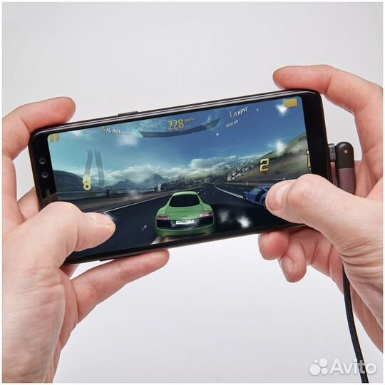 Кабель USB2.0-Type C 1.2m черный Deppa #380147