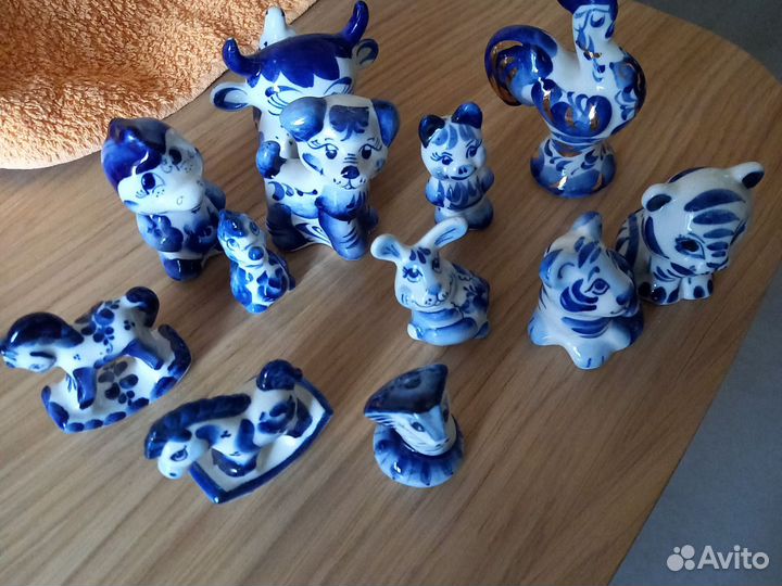 Гжельские фигурки