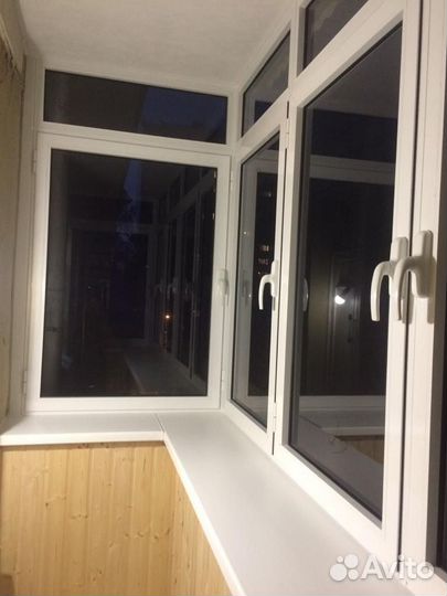 Остекление и отделка балконов