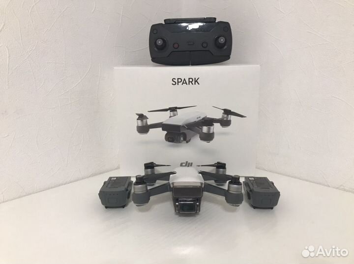 Квадрокоптер DJI spark FLY more combo. рст версия