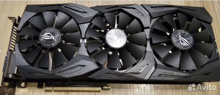 Видеокарта asus GTX1060 Strix Gaming (почти новая)