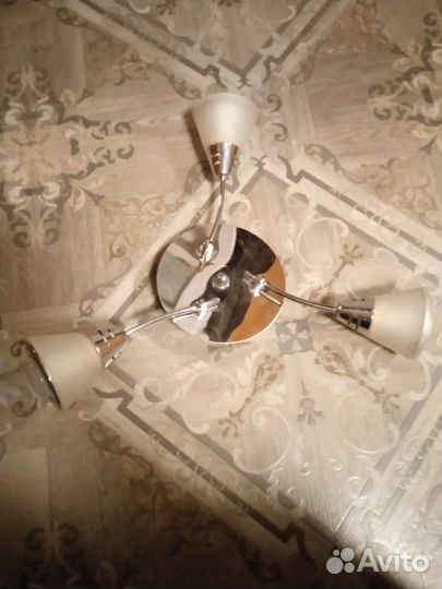 Люстра трансформер 3 плафона