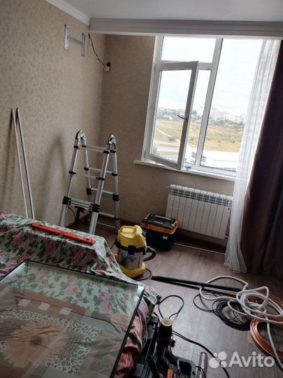 Установка кондиционеров закладка трассы