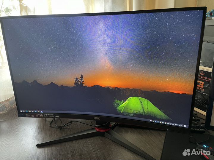 Монитор AOC C27G2ZE/BK 240гц 27