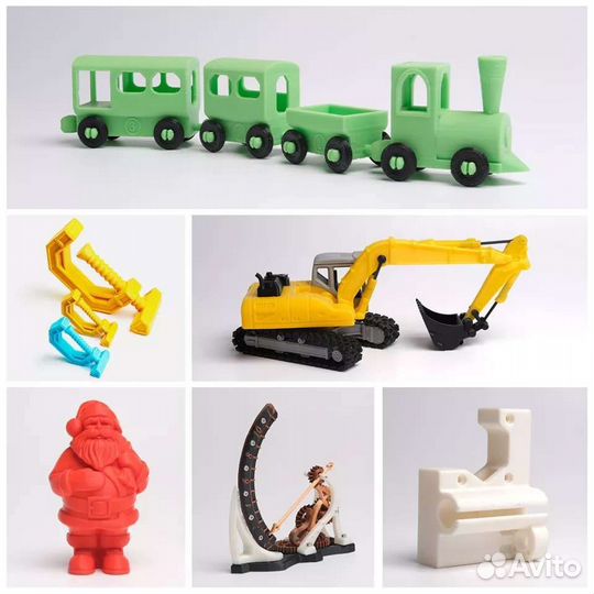 Коммерческая 3d печать, от 1 модели до 10.000