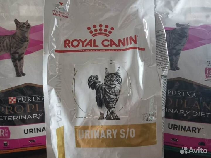 Корм для кошек вет диета Pro Plan Urinary 1,5 кг