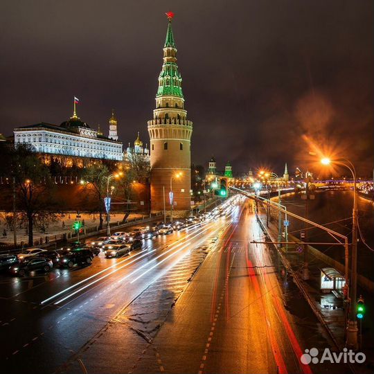 Индивидуальные туры в Москву