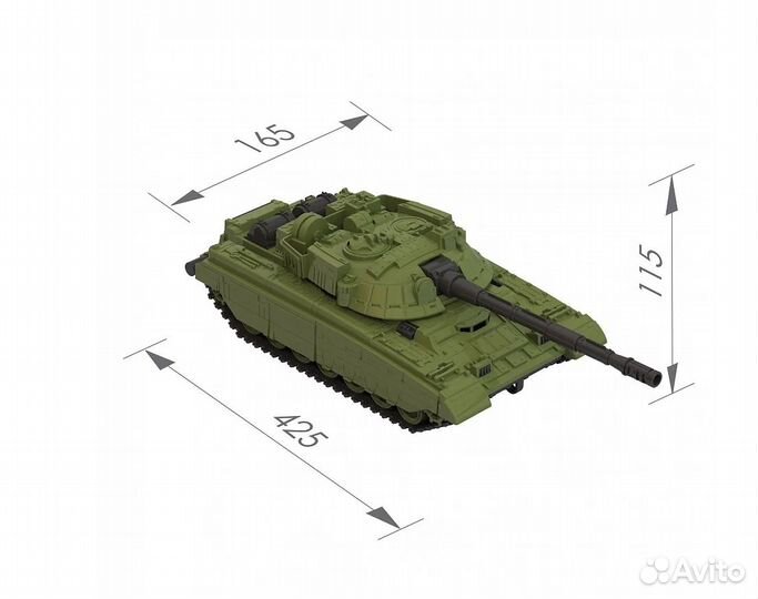 Танк Барс 252 106443