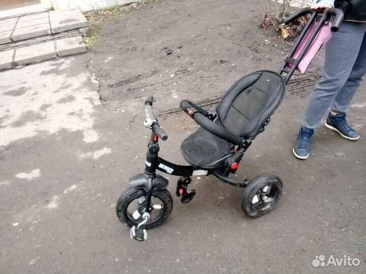 Детский трехколесный велосипед бу