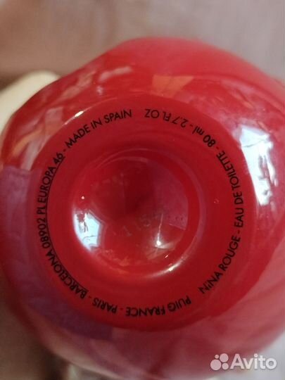 Туалетная вода nina ricci Nina Rouge