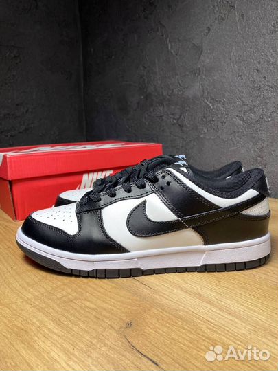 Кроссовки Nike Dunk Low Retro White Black Panda