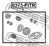 Ремкомплект суппорта тормозного заднего 0375fitr