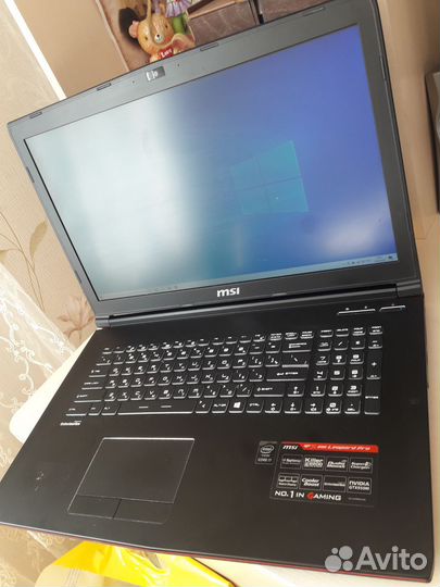 MSI GP72 2QE/17.3/i7-5700HQ/GTX 950M/12Gb