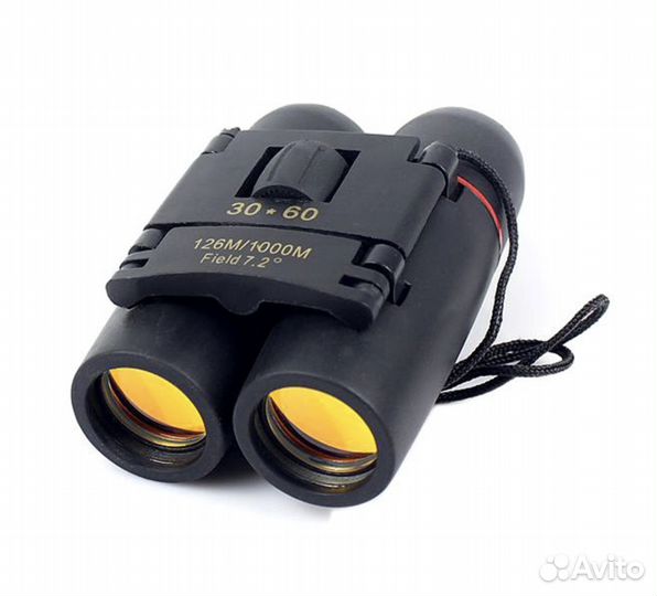 Компактный складной дневной бинокль 30Х легкий