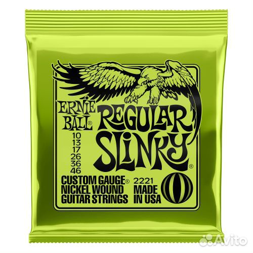 Струны Ernie Ball Regular Slinky 10-46 (2221)