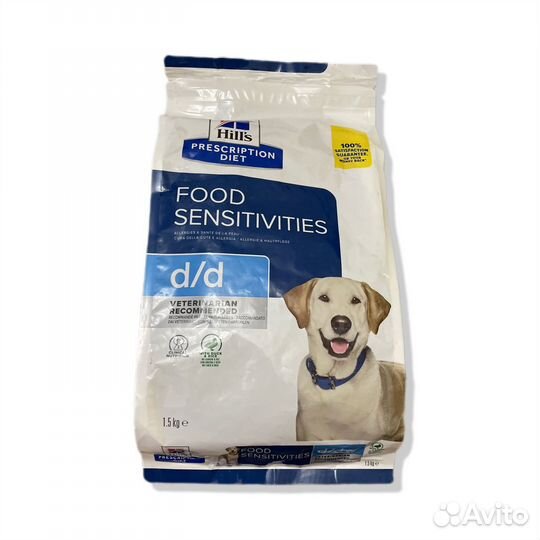 Hill's d/d для собак 1,5 кг