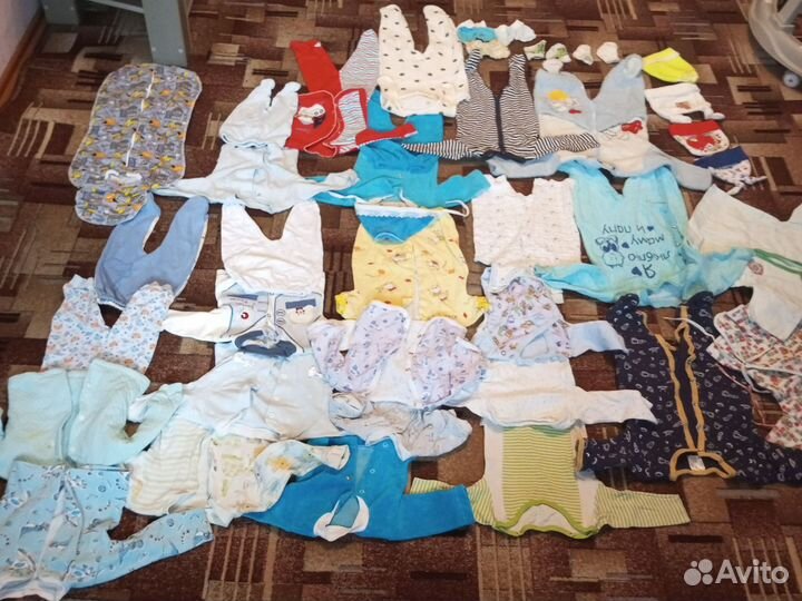 Детские вещи пакетом от 0 до года