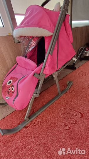 Коляска санки