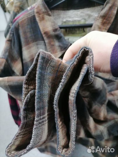 Тёплая рубашка на меху Windbreaker 3XL