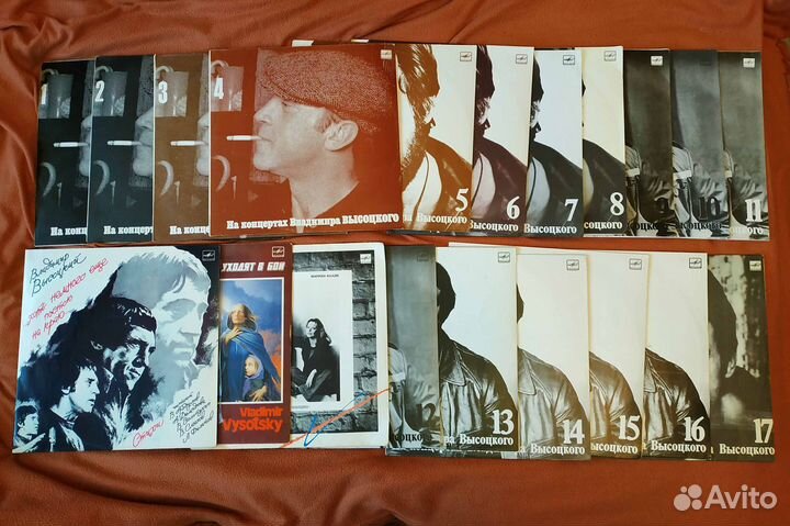 Коллекция виниловых пластинок 54 шт
