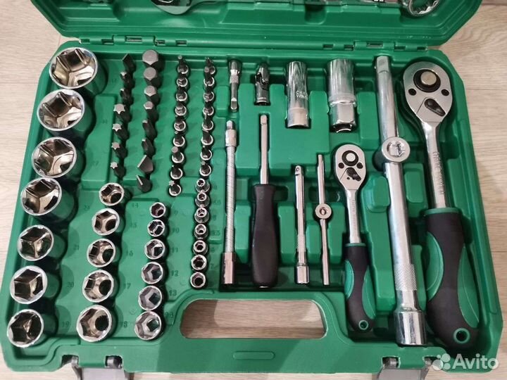 Набор инструментов sato 82 предмета подарок