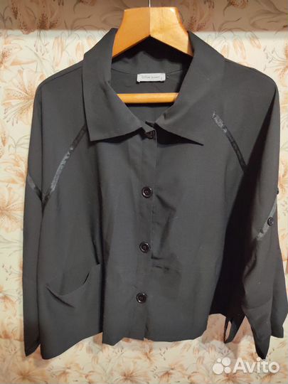 Стильный пиджак большой размер