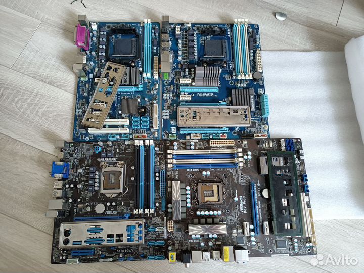 Материнки AMD AM3+/Intel 1155
