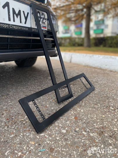 Широкие номерные рамки