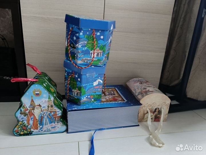 Упаковки от новогодних подарков