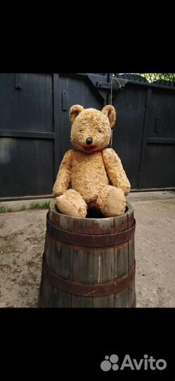 Медведь тедди СССР игрушка
