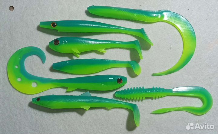 Силиконовые приманки реплики