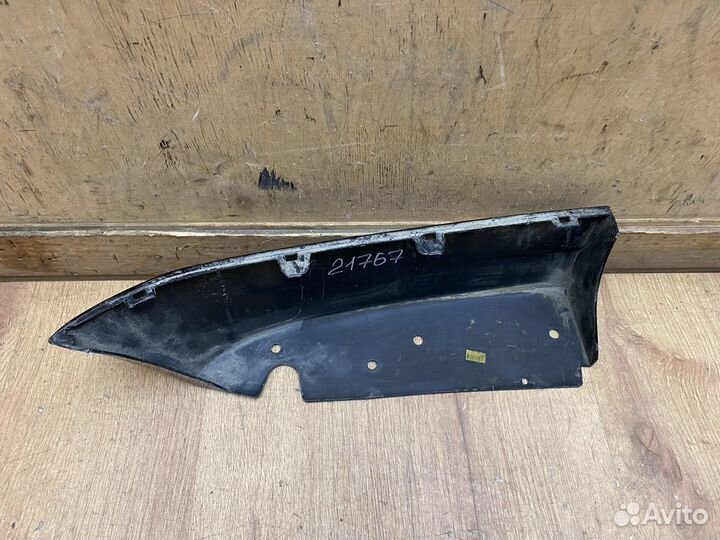 Накладка пер бампера левая Bmw X6 G06 Shadow Line